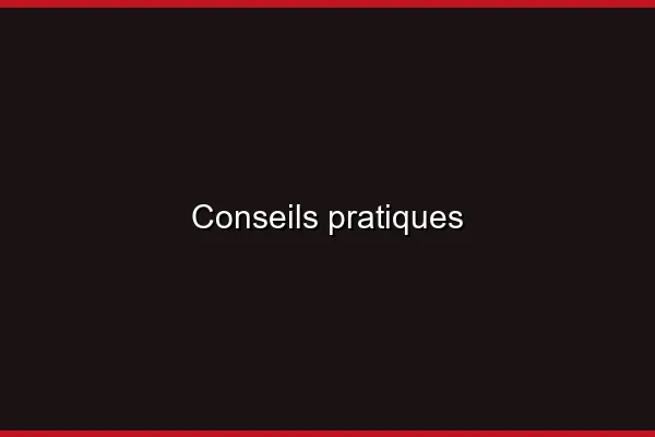 Conseils pratiques
