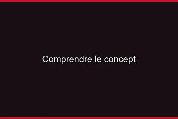 Comprendre le concept