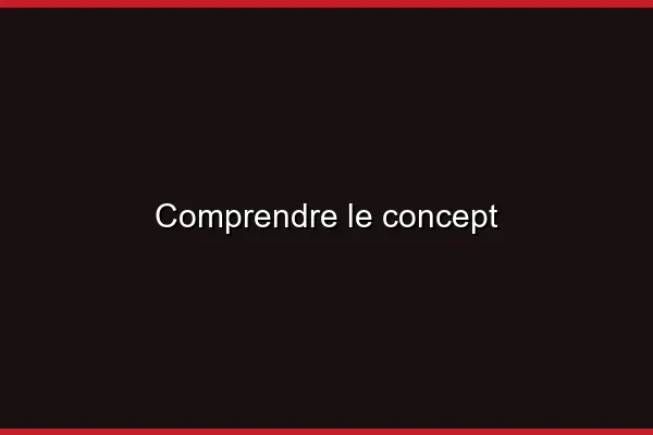Comprendre le concept