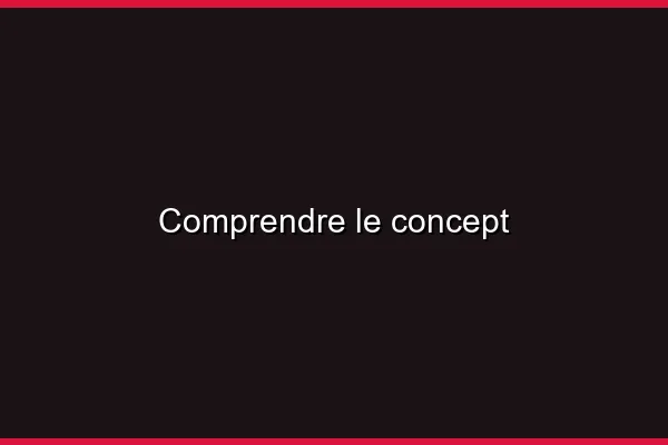 Comprendre le concept