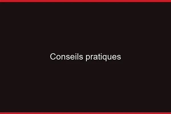 Conseils pratiques